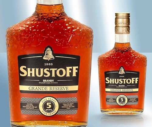 Brandy "Shustoff" VSOP 5 Jahre 40%, 500ml Brandy "Shustoff" VSOP 5 Jahre 40%, 500ml von Shustoff