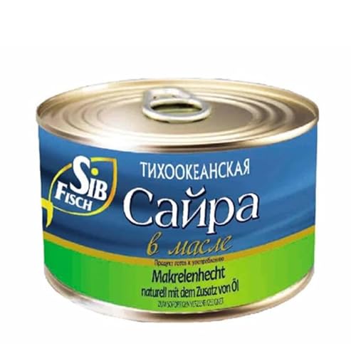 SibFisch Saira Makrelenhecht im Oel Kurzschnabelmakrelenhecht Sayra 240g SibFisch Saira Makrelenhecht im Oel Kurzschnabelmakrelenhecht Sayra 240g von SibFisch