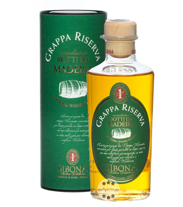 Sibona Grappa Riserva Botti da Madeira (40 % Vol., 0,5 Liter) von Sibona Antica Distilleria