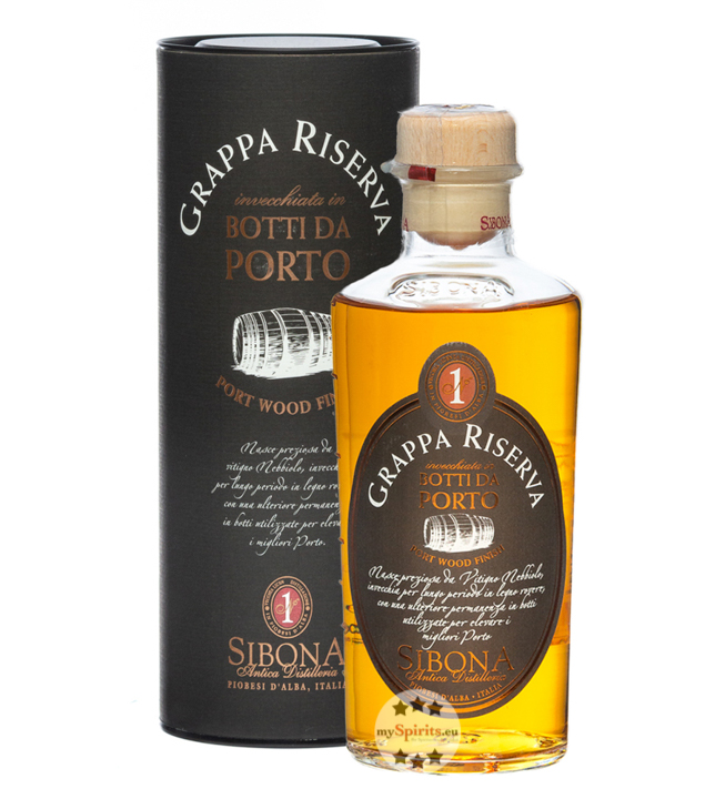 Sibona Grappa Riserva Botti da Porto (40 % Vol., 0,5 Liter) von Sibona Antica Distilleria