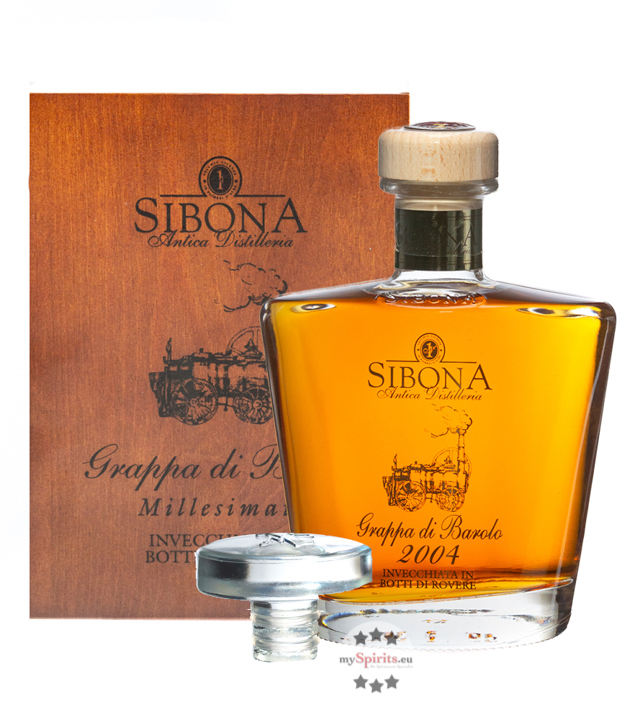 Sibona Grappa di Barolo Invecchiata Millesimata (44 % Vol., 0,7 Liter) von Sibona Antica Distilleria