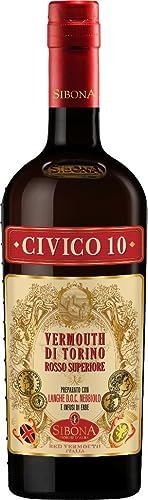 Civico 10 Vermouth Di Torino Rosso Superiore Sibona Cl 75 von Sibona
