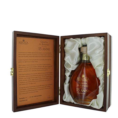 Grappa Di Barolo Invecchiata 15 Anni Cl 50 E Cassetta In Legno Sibona Grappa Di Barolo Invecchiata 15 Anni Cl 50 E Cassetta In Legno Sibona von Nº1 SIBONA