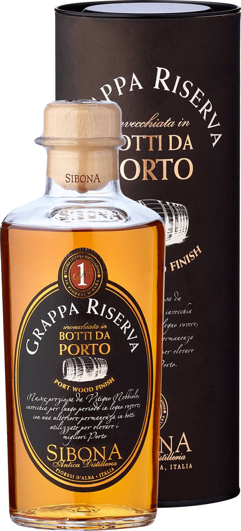 Sibona Grappa Riserva Botti da Porto