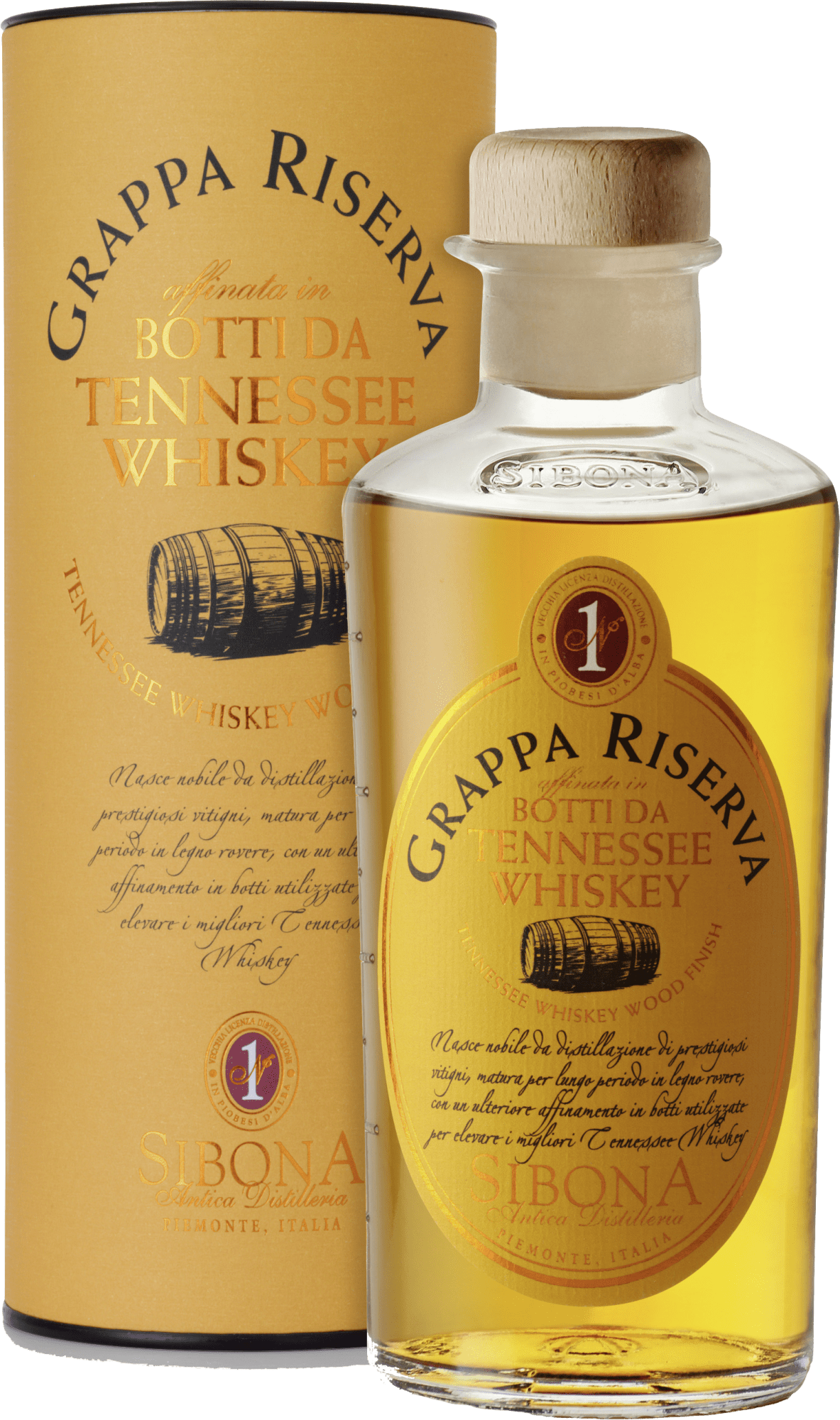 Sibona Grappa Riserva Botti da Tenessee Whiskey