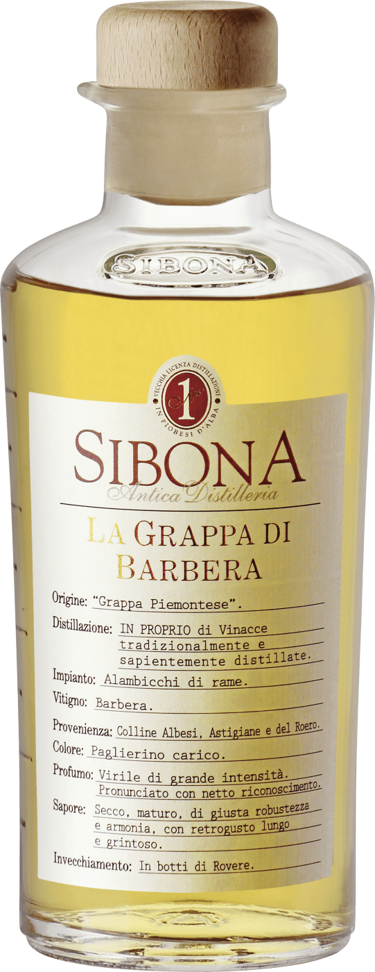 Sibona Grappa di Barbera von Sibona