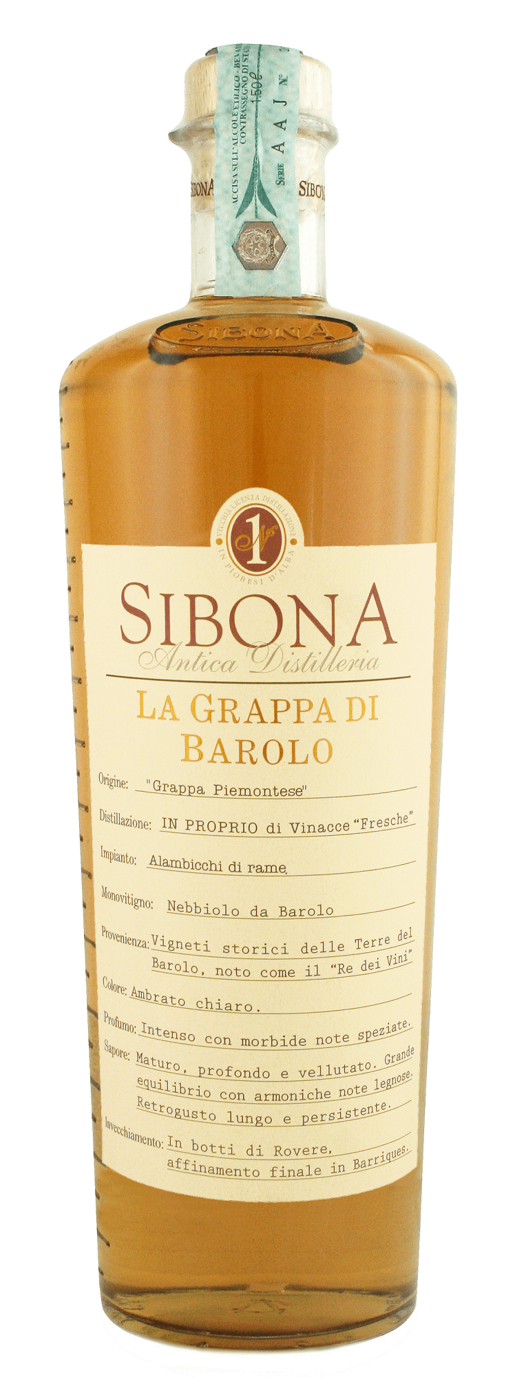 Sibona Grappa di Barolo - 1,5l Magnumflasche