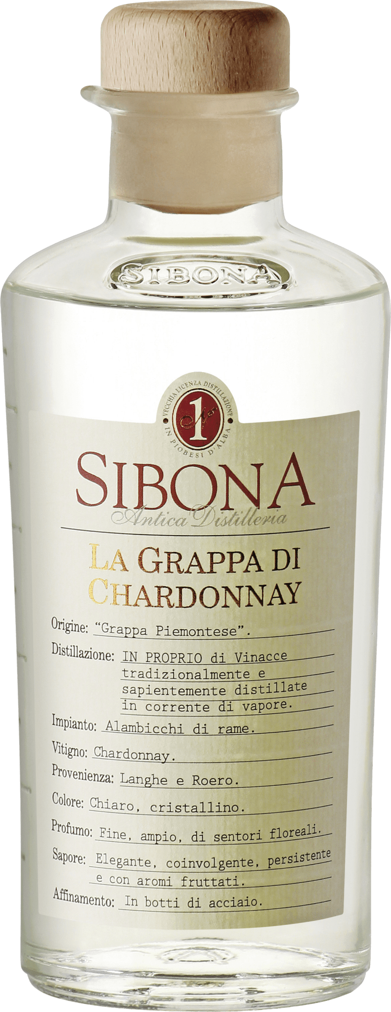 Sibona Grappa di Chardonnay Sibona Grappa di Chardonnay