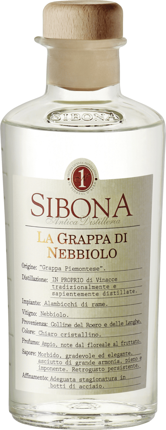 Sibona Grappa di Nebbiolo von Sibona