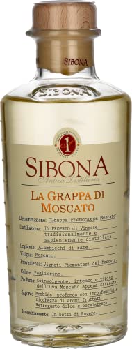 Sibona La Grappa di MOSCATO 40% Vol. 0,5l von Sibona