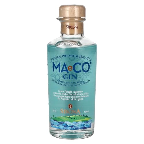 Sibona MAeCO Italian Premium Dry Gin 42% Vol. 0,2l Sibona MAeCO Italian Premium Dry Gin 42% Vol. 0,2l von Nº1 SIBONA