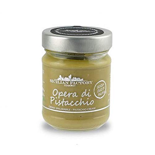 Opera di Pistachio Pistaziencreme, glutenfrei, laktosefrei und vegan, 200 g Opera di Pistachio Pistaziencreme, glutenfrei, laktosefrei und vegan, 200 g von Sicilian Factory di Calogero Siragusa
