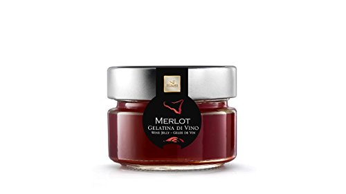 Handgemachte sizilianische Merlot Weingelatine - 140g Glas Handgemachte sizilianische Merlot Weingelatine - 140g Glas von Sicilian