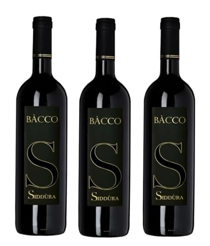 3x 0,75l - 2020er - Siddùra - Bàcco - Cagnulari - Isola dei Nuraghi I.G.P. - Sardinien - Italien - Rotwein trocken von Siddùra