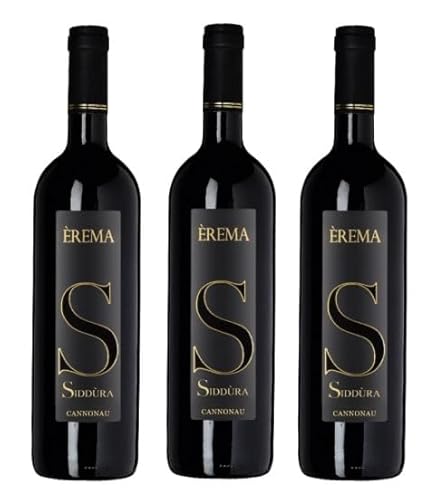 3x 0,75l - 2022er - Siddùra - Èrema - Cannonau di Sardegna D.O.P. - Sardinien - Italien - Rotwein trocken von Siddùra