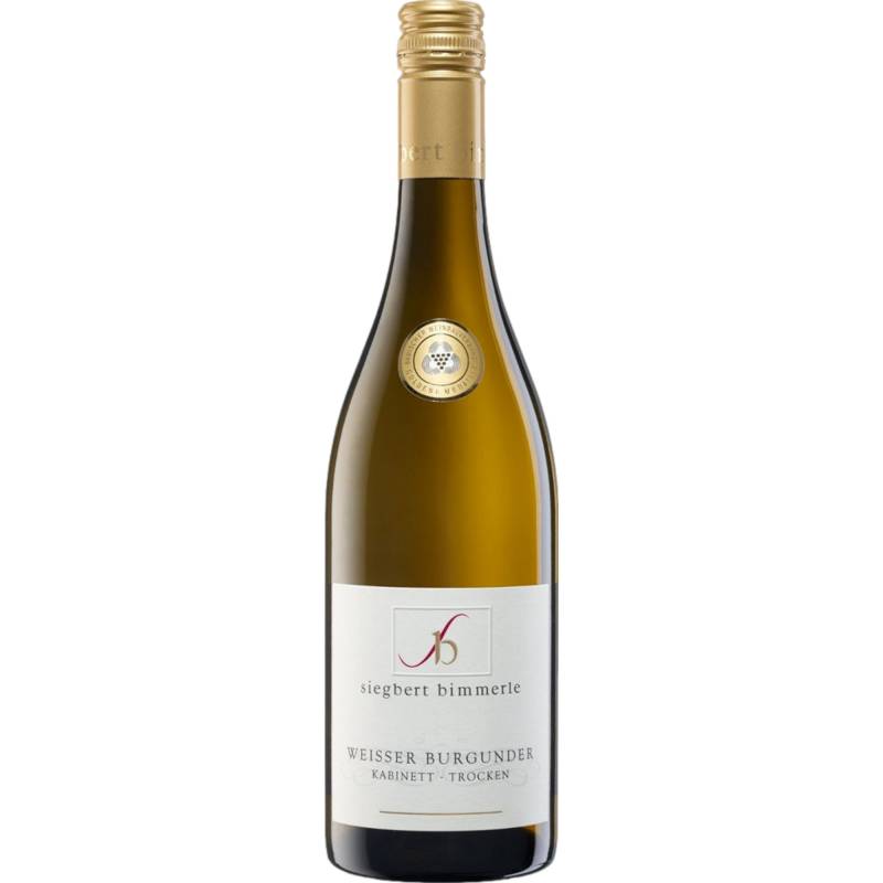 Siegbert Bimmerle Weissburgunder Kabinett, Kabinett, Baden, Baden, 2023, Weißwein von Siegbert Bimmerle, Kirchstraße 4, 77871 Renchen
