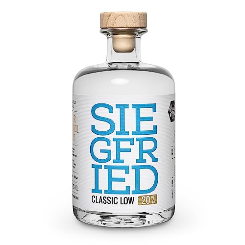 Siegfried Classic Low I Von den Machern des weltweit prämierten Siegfried Gin I Für leicht alkoholische Longdrinks und Cocktails I 20% Vol. I 500ML von Siegfried