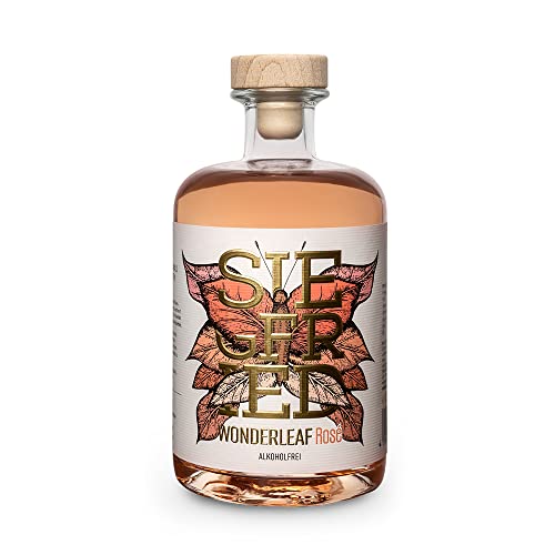 Siegfried Wonderleaf Rosé | Alkoholfrei | Von den Machern des weltweit prämierten Siegfried Gin | Vegan | Zuckerfrei | 18 Botanicals | 500ML von Siegfried