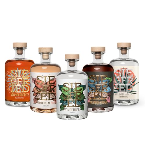 Siegfried alkoholfrei-Set | Alkoholfrei | Von den Machern des weltweit prämierten Siegfried Gin | Vegan | Natürliche Destillate | 5 x 500ML Siegfried alkoholfrei-Set | Alkoholfrei | Von den Machern des weltweit prämierten Siegfried Gin | Vegan | Natürliche Destillate | 5 x 500ML von Siegfried