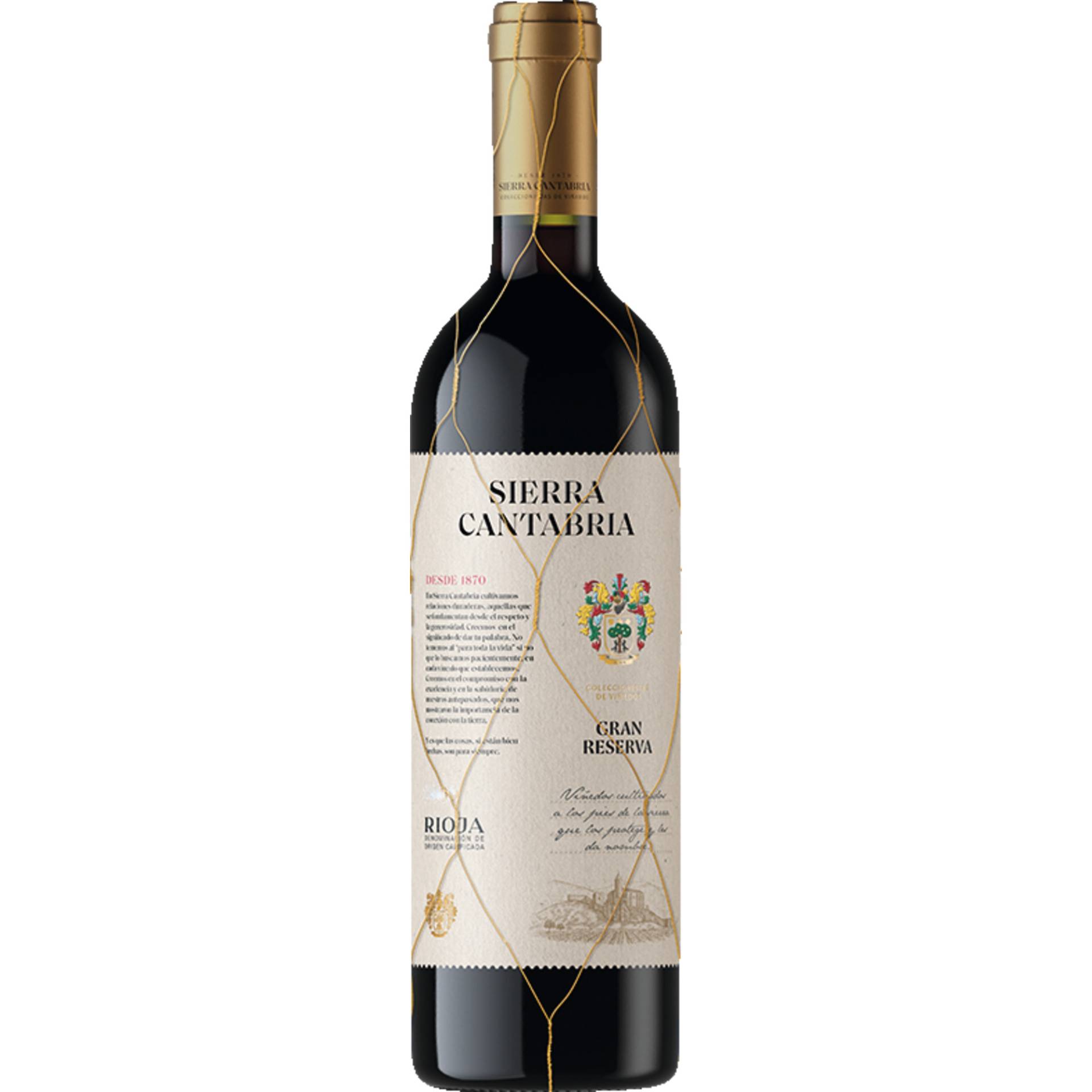 Sierra Cantabria Rioja Gran Reserva, Rioja DOCa, Rioja, 2015, Rotwein von Sierra Cantabria S.A. Logrono - Spain