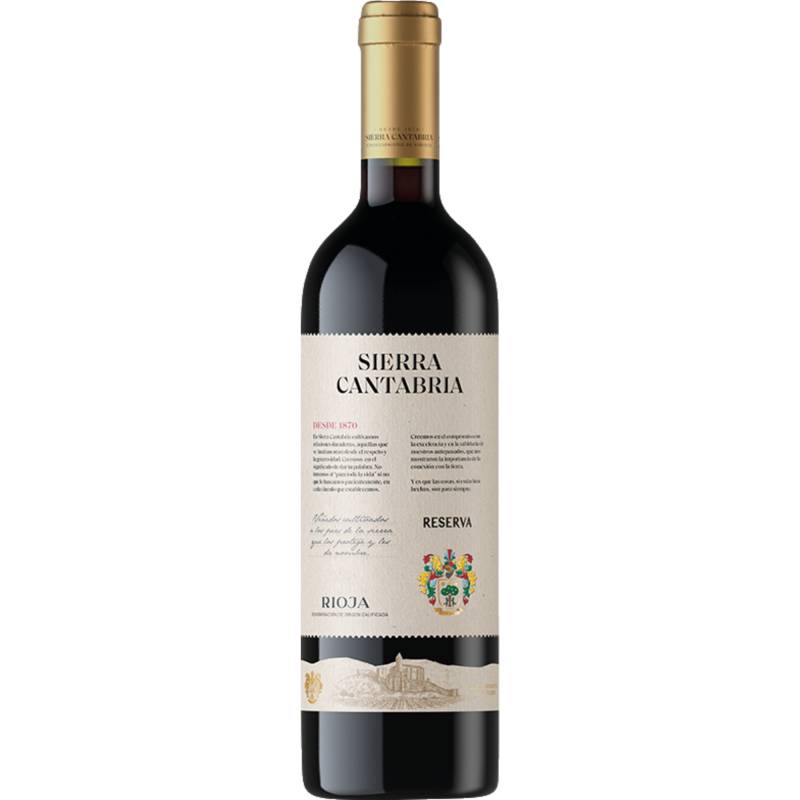 Sierra Cantabria Rioja Reserva, Rioja DOCa, Rioja, 2015, Rotwein von Sierra Cantabria S.A. Logrono - Spain