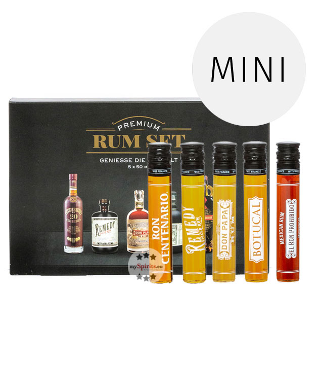 Sierra Madre Tasting Set Rum (40-41,5 % Vol., 0,25 Liter) von Sierra Madre