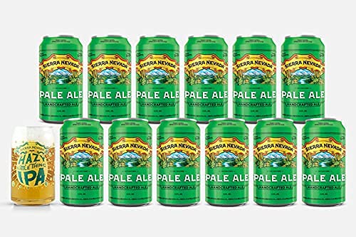 Sierra Nevada Brewing Co. Pale Ale 12x 0,355l Dose Einweg, 5,0% Vol.Alc. Draught Style + Glas Sierra Nevada Brewing Co. Pale Ale 12x 0,355l Dose Einweg, 5,0% Vol.Alc. Draught Style + Glas von Sierra Nevada