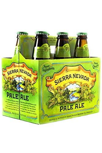 6 Flaschen Sierra Nevada Pale Ale 0,355 l inkl. 0,25 € Pfand, Bier aus den USA von Sierra Nevada