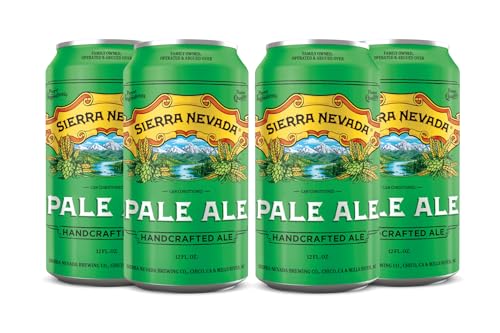 Sierra Nevada Brewing - 4 x Pale Ale 0,355l Dose - handwerklich gebrautes Bier aus Kalifornien USA, erfrischend ausgewogener Geschmack - inkl. 1 € Einwegpfand Sierra Nevada Brewing - 4 x Pale Ale 0,355l Dose - handwerklich gebrautes Bier aus Kalifornien USA, erfrischend ausgewogener Geschmack - inkl. 1 € Einwegpfand von Sierra Nevada