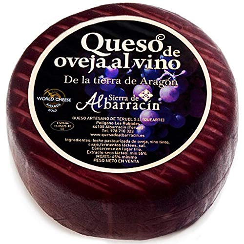 Schafskäse in Rotwein ca. 2,7 kg - Sierra de Albarracin Schafskäse in Rotwein ca. 2,7 kg - Sierra de Albarracin von Sierra de Albarracin