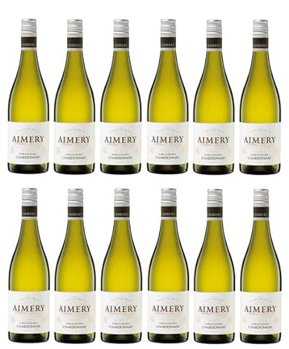 12x 0,75l - Sieur d'Arques - Aimery - Chardonnay - Pays d'Oc I.G.P. - Languedoc - Frankreich - Weißwein trocken von Sieur d'Arques