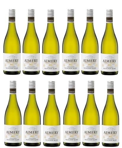 12x 0,75l - Sieur d'Arques - Aimery - Sauvignon Blanc - Pays d'Oc I.G.P. - Languedoc - Frankreich - Weißwein trocken von Sieur d'Arques