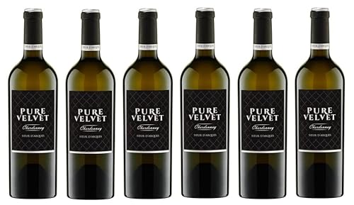 6x 0,75l - Sieur d'Arques - Pure Velvet - Chardonnay - Pays d'Oc I.G.P. - Languedoc - Frankreich - Weißwein trocken von Sieur d'Arques