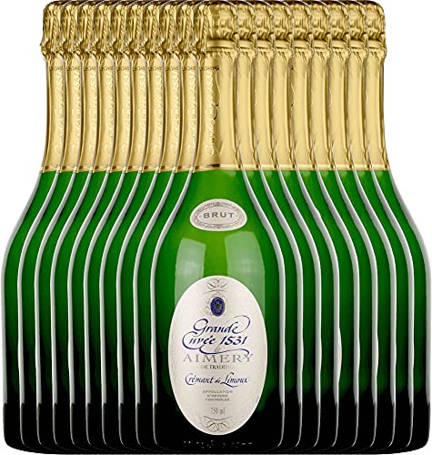 Aimery Grande Cuvée 1531 Crémant Brut von Sieur d'Arques - Schaumwein 18 x 0,75l VINELLO - 18er - Weinpaket inkl. kostenlosem VINELLO.weinausgießer Aimery Grande Cuvée 1531 Crémant Brut von Sieur d'Arques - Schaumwein 18 x 0,75l VINELLO - 18er - Weinpaket inkl. kostenlosem VINELLO.weinausgießer von Sieur d'Arques