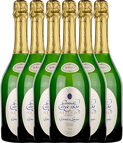 Aimery Grande Cuvée 1531 Crémant Brut von Sieur d'Arques - Schaumwein 6 x 0,75l VINELLO - 6er - Weinpaket inkl. kostenlosem VINELLO.weinausgießer Aimery Grande Cuvée 1531 Crémant Brut von Sieur d'Arques - Schaumwein 6 x 0,75l VINELLO - 6er - Weinpaket inkl. kostenlosem VINELLO.weinausgießer von Sieur d'Arques