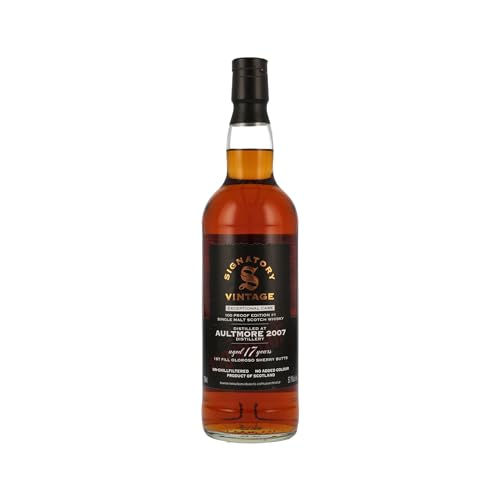 Aultmore 2007-17 Jahre - Signatory Vintage Speyside Single Malt Scotch Whisky - Cask Edition #1 (1x0,7l) von Aultmore