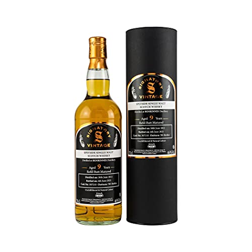 BENRINNES 2011/2021 - Signatory Vintage Single Cask Malt Whisky (1x0,7l) von Signatory Vintage