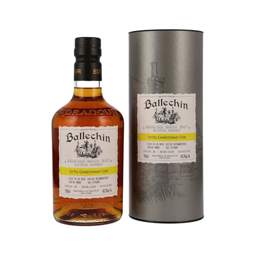 Ballechin 2010/2023 - Chardonnay Cask #803 - Heavily Peated - Highland Single Malt Scotch Whisky (1x0,7l) von Signatory Vintage