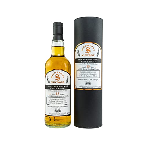 Blair Athol 2008/2022-13 Jahre Single Cask #12 Sherry Hogshead Finish Germany Exclusive - Signatory von Signatory Vintage