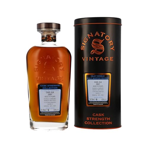 Caol Ila 2007/2023 Cask Strength Collection - Signatory Vintage Islay Single Malt Scotch Whisky (1x0,7l) von Signatory Vintage