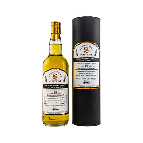 Fettercairn 2006/2022 15 Jahre - Signatory Vintage Highland Single Malt Scotch Whisky - Selected by Kirsch Import von Signatory Vintage