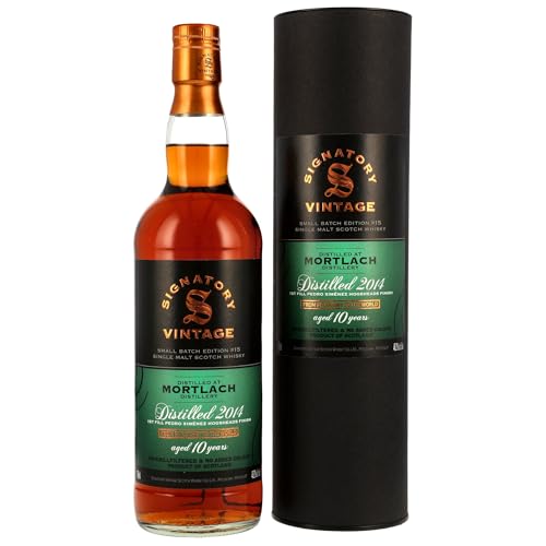Mortlach 2014 Signatory Vintage Small Batch Single Malt Whisky 10 Jahre alt (1x0,7l) von Signatory Vintage