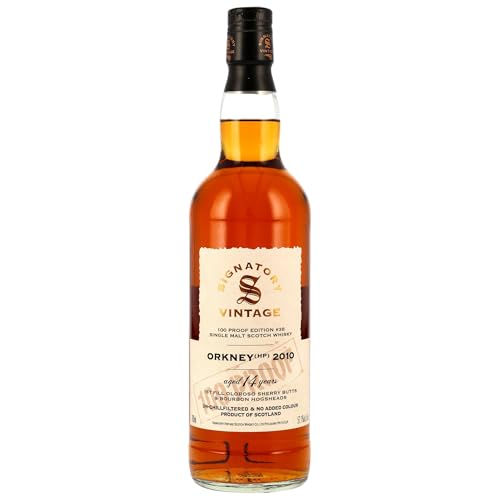 Orkney (HP) 2010 Signatory Vintage 100 Proof Edition 14 Jahre Single Malt Whisky (1x0,7l) von Signatory Vintage