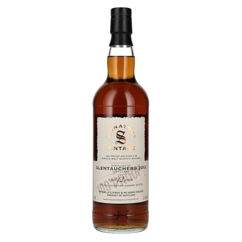 Signatory Vintage 100 Proof Edition GLENTAUCHERS 12 Years Old Single Malt #18 2012 57,1% Vol. 0,7l Signatory Vintage 100 Proof Edition GLENTAUCHERS 12 Years Old Single Malt #18 2012 57,1% Vol. 0,7l von Signatory Vintage
