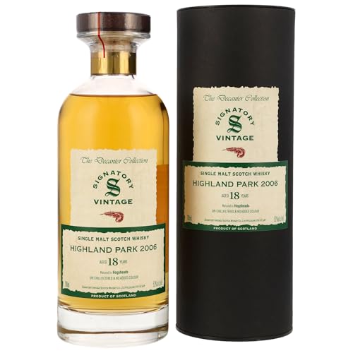 Signatory Vintage 18 Years Old HIGHLAND PARK The Decanter Collection 2006 52% Vol. 0,7l in Geschenkbox Signatory Vintage 18 Years Old HIGHLAND PARK The Decanter Collection 2006 52% Vol. 0,7l in Geschenkbox von Signatory Vintage