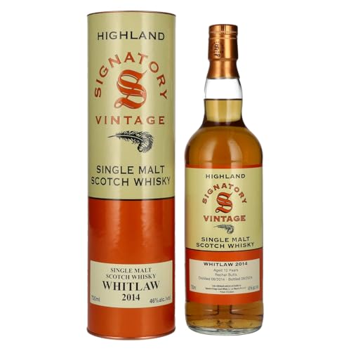 Signatory Vintage WHITLAW 10 Years Old Single Malt Scotch Whisky 2014 46% Vol. 0,7l in Geschenkbox Signatory Vintage WHITLAW 10 Years Old Single Malt Scotch Whisky 2014 46% Vol. 0,7l in Geschenkbox von Signatory Vintage