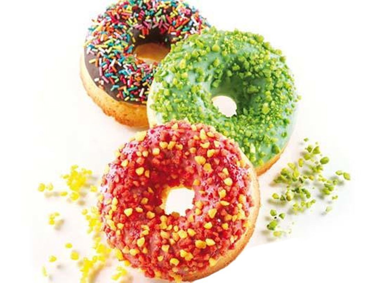Silikonform Donuts von Silikomart