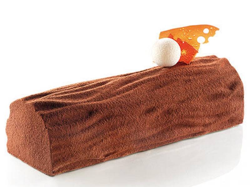 Silikonform Kit Bûche Wood von Silikomart