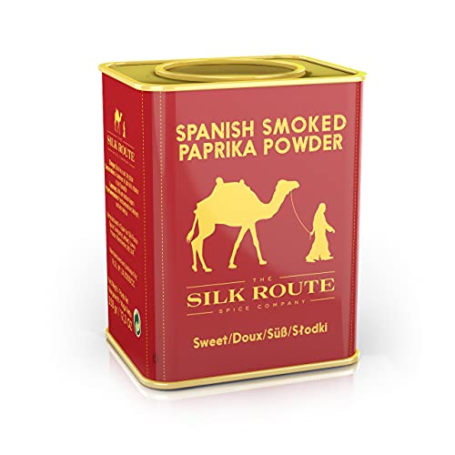 Silk Route Spice Company Geräucherter spanischer Paprika (süß) 350g - Preisträger von Silk Route Spice Company