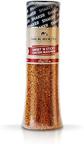 Silk Route Spice Company Süß & Klebrig Hähnchengewürz Streuer Groß - 275g Silk Route Spice Company Süß & Klebrig Hähnchengewürz Streuer Groß - 275g von Silk Route Spice Company